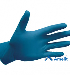 Рукавички нітрилові easyCARE, без пудри,"L" блакитні (ZARYS), 50 пар/пак.